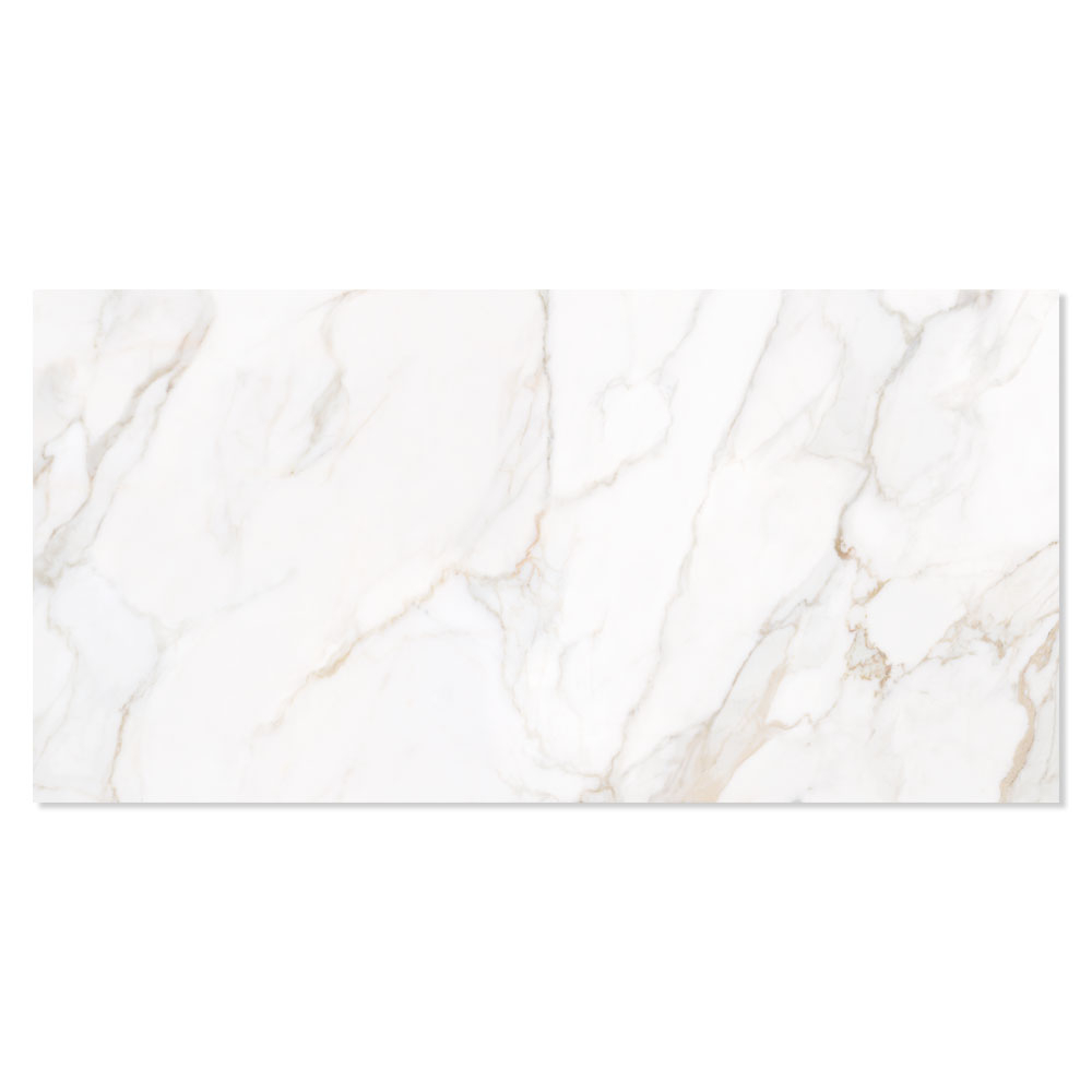 Marmor Gulvflis Via Appia Hvit Polert 60x120 cm